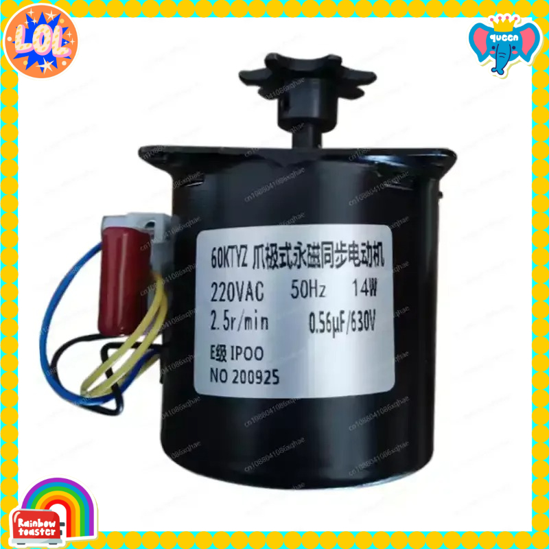 Lab Incubator - Motor Sinkron 60KTYZ dengan Stabilitas Tinggi