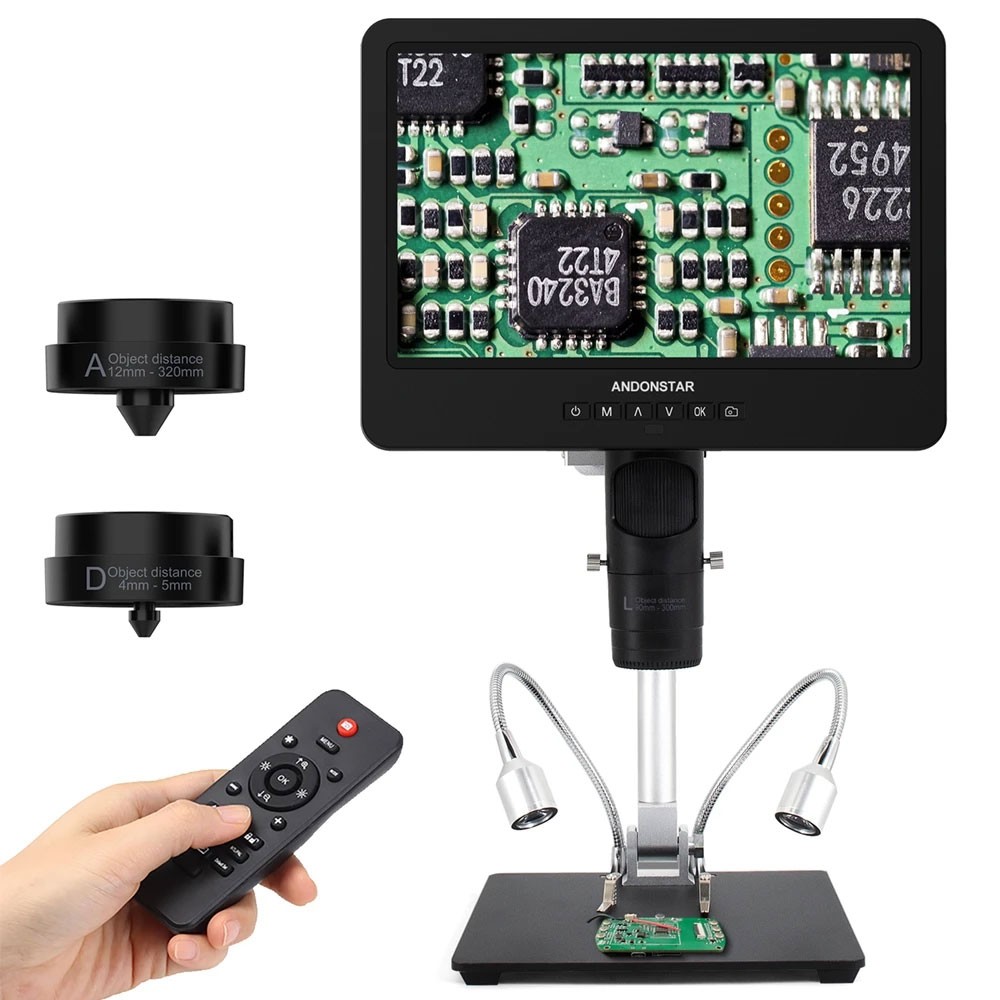 Mikroskop Digital Trinokuler A - Digital Microscope ulasan dan harga