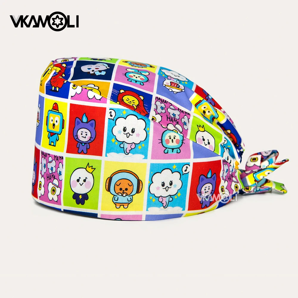 Topi Scrub Motif Not Musik, To - Medical Lab Notes ulasan dan harga