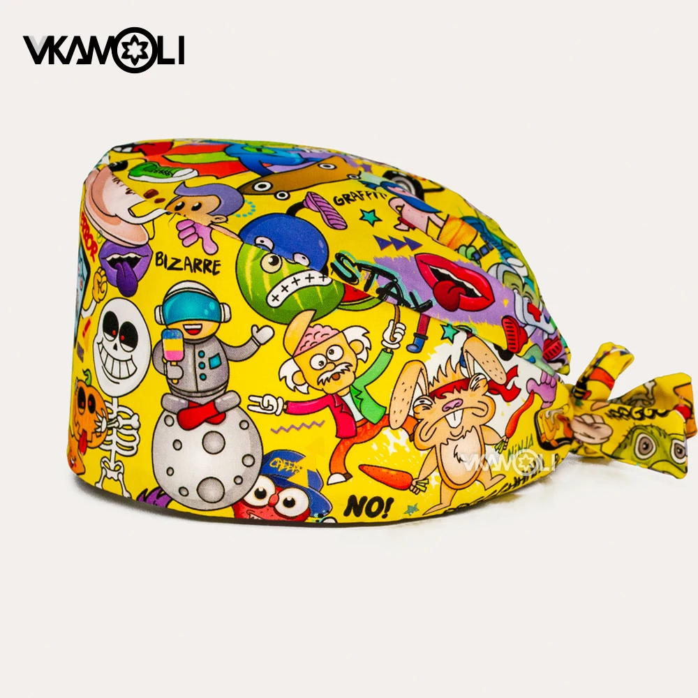 Topi Scrub Motif Not Musik, To - Medical Lab Notes ulasan dan harga